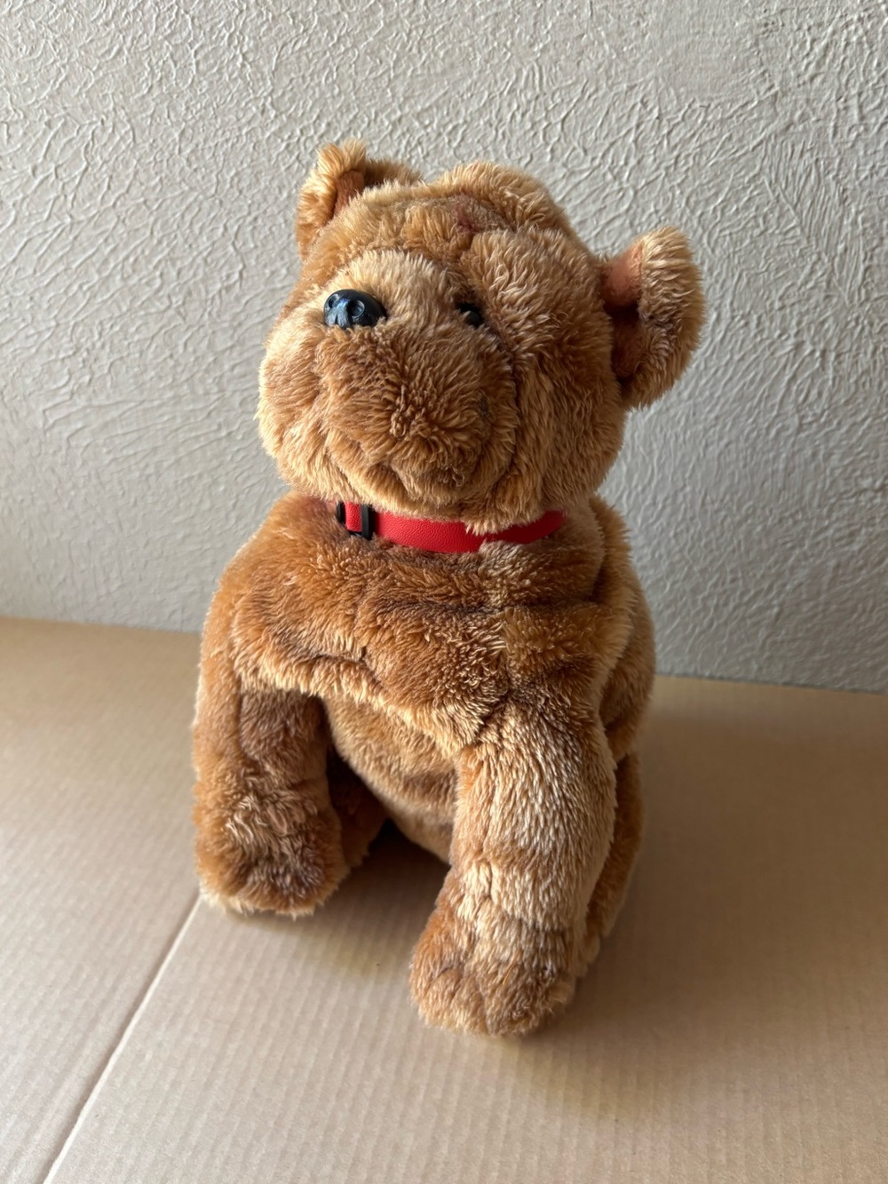 Ty vintage Shar Pei  Puppy Plush Stuffed Animal Dog Soft Cuddly